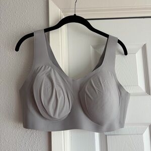 Honeylove | 1X Medium Gray Seamless Soft Form Bra in Moondust